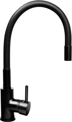 Image de Kitchen mixer PYRAMIS FLESSI black edition