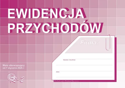 Zdjęcie produktu dla Ewidencja przychodów od 1 stycznia 2026