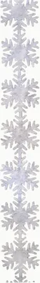 Produktbild von Winterdeko SCHNEEFLOCKEN-GIRLANDE. 190x8cm aus FILZ.
