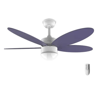 Obrázek produktu pro Cecotec 05879, Domácí vrtulový ventilátor, Fialová, Bílá, Strop, 106 cm, Bezdrátový, 8 h