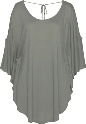 Produktbild von LASCANA Strandshirt khaki Größe 1
