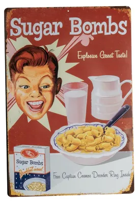 Image de Fallout Metallschild Sugar Bombs