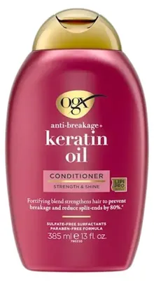 Productafbeelding van OGX Conditioner – Anti Breakage Keatin Oil 385 ml