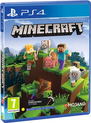 Produktbild von Playstation Games Ps4 Minecraft: Starter Pack Mehrfarbig  Mehrfarbig One Size