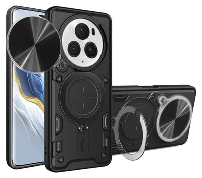 Produktbild von Techsuit CamGuard Pro Back Cover Hülle für HONOR Magic6 Pro - Schwarz