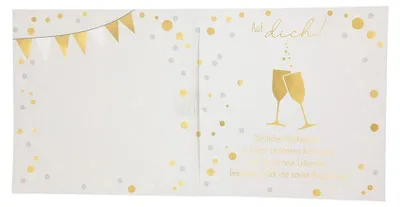 Produktbild von Zahlenkarte 75. Geburtstag Depesche 11515-052 Klappkarte mit Musik 15,5x15,5 cm