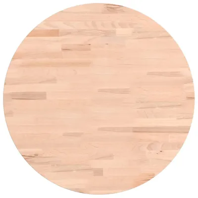 Produktbild von Tischplatte Ø50x1,5 cm Rund Massivholz Buche