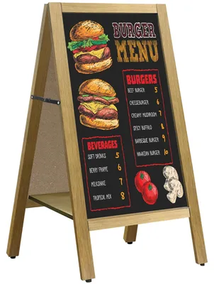 Imagen del producto de Pizarra magnética de 45 x 105 cm con estante