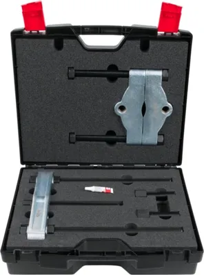 Obrázok produktu pre KS Tools 605.0004, Sťahovák s posuvnými ramenami, Oceľ, Čierna, Strieborná, 15,5 cm, 3 kusov, 11,5 kg