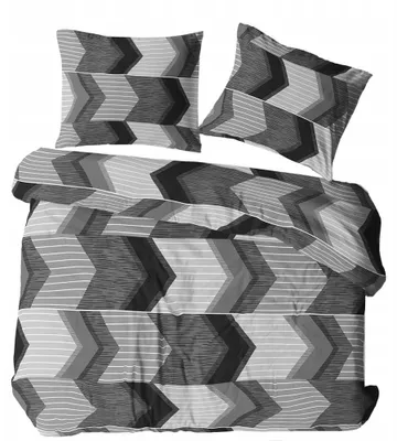 Produktbild von Piruu Bettwäsche-Set Baumwolle 220x200 cm + 2x Kissenbezüge 70x80 cm
