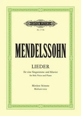 Produktbild von Mendelssohn Bartholdy, F: Lieder