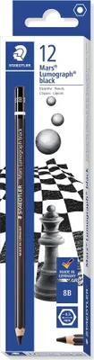 Produktbild von Staedtler Bleistift Lumo. black 8B 100% PEFC