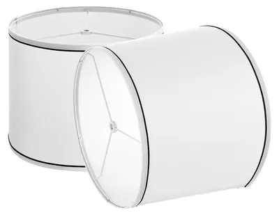 Zdjęcie produktu dla Abażur Bębnowy Vevor 290X320X245 Mm 2 Szt Lnany Mocny Solidny Zestaw