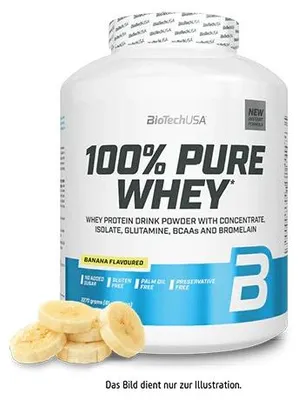 Image de Biotech Usa 100% Pure Whey 2270G Banana Flavour