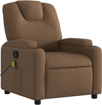 Obrázok produktu pre masážne kreslo vidaXL Brown Fabric