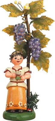 Produktbild von Herbstkind - Wein (13cm) von Hubrig Volkskunst
