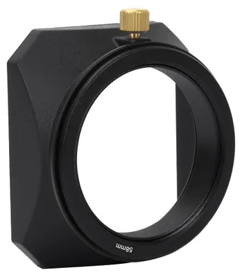 Produktbild von Quadratisches Gegenlichtblende-Zubehör für spiegellose Kameras, Filter für digitale Videokameras (58 mm)