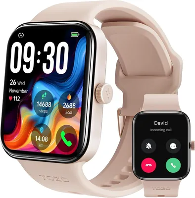 Smartwatch 1,91 Pollici Con Chiamate Bluetooth - Orologio Sportivo Con 110+ Modalità, Monitoraggio Sonno, Frequenza Cardiaca E Passi, Per Uomo E Donna, Impermeabile - 4