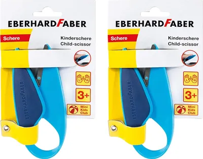 Produktbild von Kinderschere Kiga blau EBERHARD FABER 579951