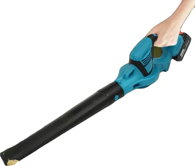 Obrázek produktu pro Akumulátorový foukač listí, Výkonný proud vzduchu, Rychlé nabíjení, Jedna baterie