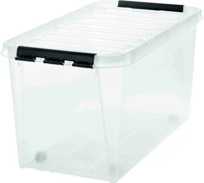 Immagine prodotto di smartstore 3530170 smartstore Contenitore CLASSIC 70 L, clip: nero