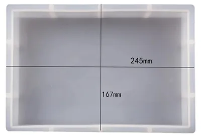Obrázok produktu pre Forma zo silikónovej živice, geometrické tvary, ideálna na výrobu šperkov, obdĺžnik