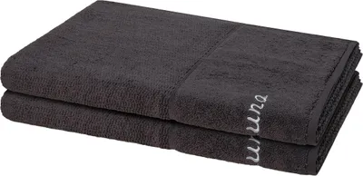 Produktbild von Möve for frottana Pearl 2 X Saunatuch im Set Moderner Mix aus Walk- und Zwirnfrottier, Hohe Flauschigkeit und sanfter Massageeffekt, Saugfähig und schnell trocknend