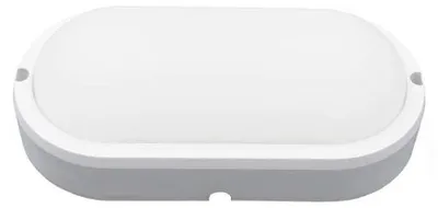 Ovale LED-Wandlampe 18W 6500K IP65