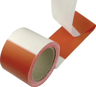 Zdjęcie produktu dla Taśma foliowa CONNEX PE 80 mm × 250 m, czerwono-biała