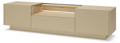 Produktbild von Furniture24 Fernsehschrank  Hiro - E Tv - Lowboard 176 X 43 X 39,5 Cm Push To Open - Kakao/Cremona Eiche