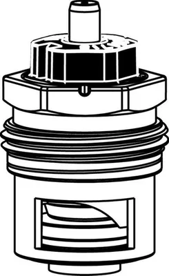 Produktbild von Heimeier V-exact II Thermostat-Umrüstoberteil 3700-24.300 DN 10/15/20, mit genauer stufenloser Voreinstellung