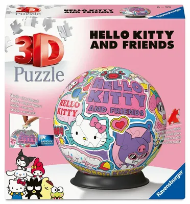 Produktbild von Puzzle-Ball Hello Kitty and Friends Ravensburger 11630