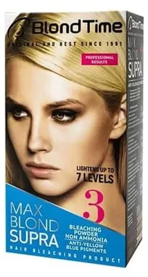 Obrázek produktu pro Blond Time Supra 3 Odstraňovač barvy z vlasů 120 ml
