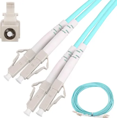Produktbild von Extralink LC/UPC-LC/UPC Patchcord Multimodový, OM3, Duplex, 3mm, 5m
