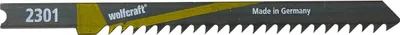 Produktbild von Wolfcraft® Stichsägeblätter breit HCS L 60mm (2 St.)