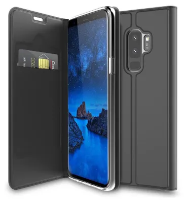 Obrázok produktu pre Kryt na mobilný telefón Samsung Galaxy S9 Plus Book Case Ochranný kryt Slim Flip Cover Case