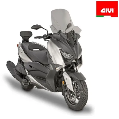 Image de Pare-brise GIVI fumé interchangeable 64,5 x 57,5 cm pour YAMAHA X-Max 300