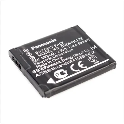 Produktbild von Panasonic DMW-BCL7E, 680 mAh, 3,6 V, Lithium-Ion (Li-Ion)