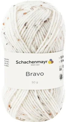 Produktbild von Schachenmayr Bravo, 50g Natur Tweed Handstrickgarne
