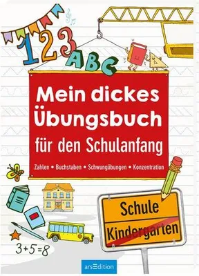 Immagine prodotto di Mein dickes Übungsbuch für den Schulanfang