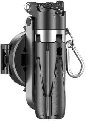 Immagine prodotto di Treppiede Bluetooth compatto per iPhone e smartphone Android, design telescopico, multifunzionale, magnetico, ideale per i viaggi e come bastone per selfie