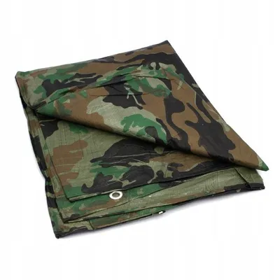 Image de Bâche de camouflage 4 x 6 m / 80 g NN, imperméable, résistante au gel