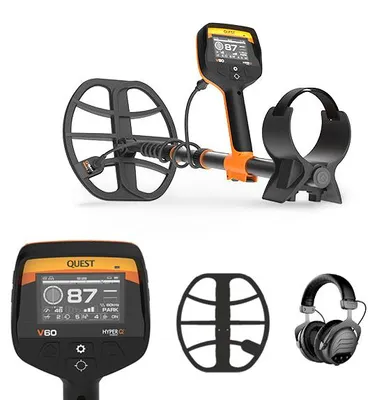 Produktbild von Quest V60 HyperQ Multifrequenz Metalldetektor