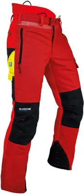 Produktbild von PFANNER® Ventilation Schnittschutzhose Typ A 101761-40 rot/gelb Rot, M