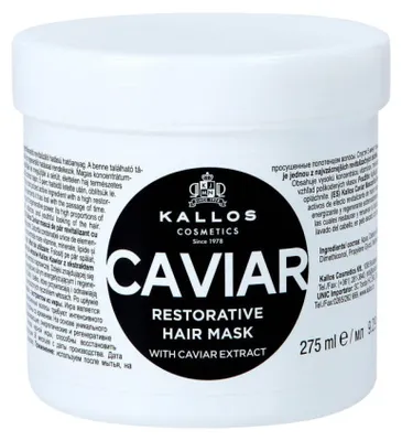 Produktbild von Kallos Caviar Regenerierende Haarmaske 275 ml