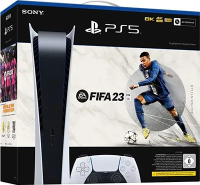 Produktbild von Sony PlayStation 5 - Digital Edition + FIFA 23 (Download-Code)