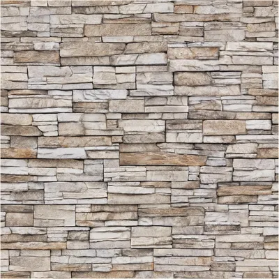 Produktbild von Tapeteneffekt-Aufkleber – BESANÇON STONES – 50 x 50 cm
