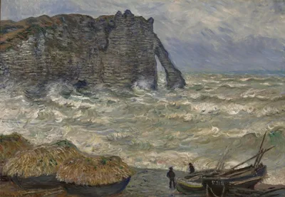 Produktbild von Grafika Puzzle Claude Monet Meeresblick 1000 Teile Gemälde