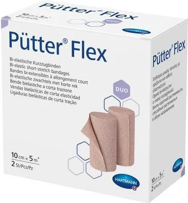 Immagine prodotto di Hartmann PütterFlex, 10 cm x 5 m - Duo confezione doppia | confezione (2 pezzi)