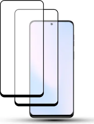 Produktbild von 2-Pack MOTOROLA MOTO G62 Displayschutzfolie aus 9H gehärtetem Glas